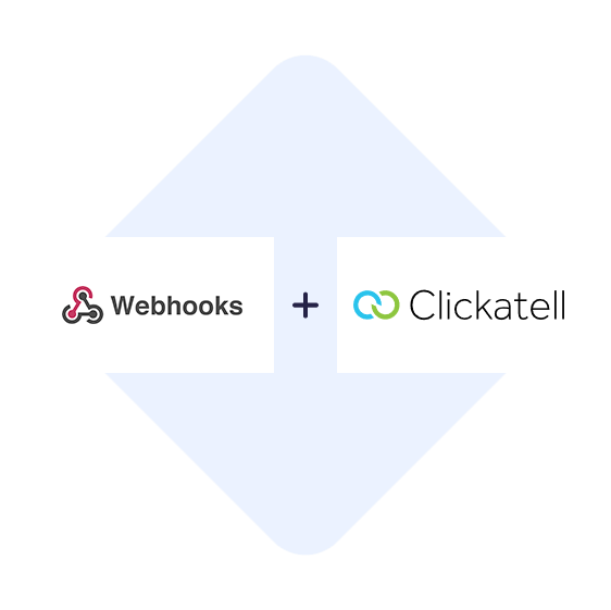 Verbinden Sie Webhooks mit Clickatell mit einem Klick