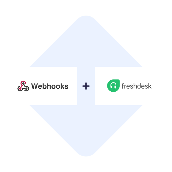 Verbinden Sie Webhooks mit Freshdesk mit einem Klick