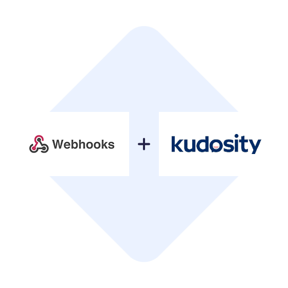 Verbinden Sie Webhooks mit Kudosity mit einem Klick