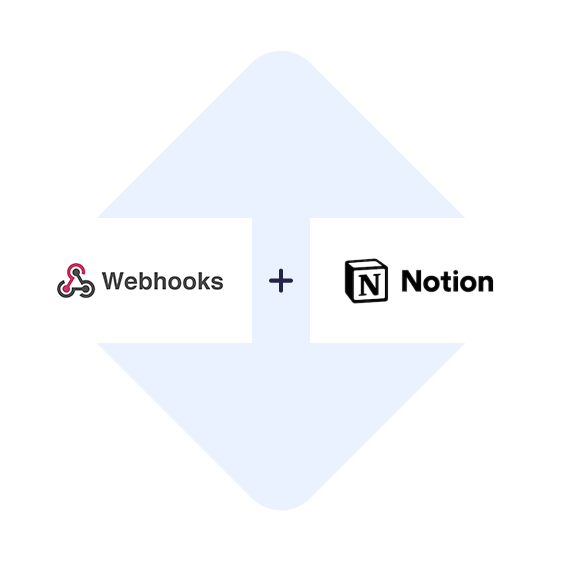Verbinden Sie Webhooks mit Notion mit einem Klick