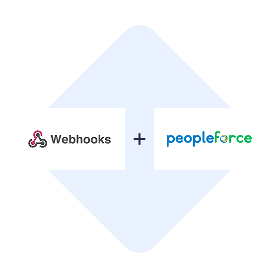 Verbinden Sie Webhooks mit PeopleForce mit einem Klick