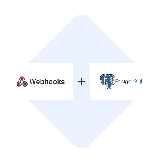 Verbinden Sie Webhooks mit PostgreSQL mit einem Klick