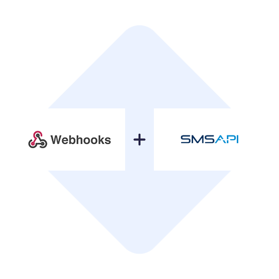 Verbinden Sie Webhooks mit SMSAPI mit einem Klick