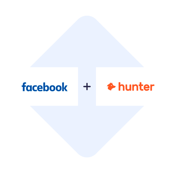 Connect Facebook Leads Ads with Hunter.io