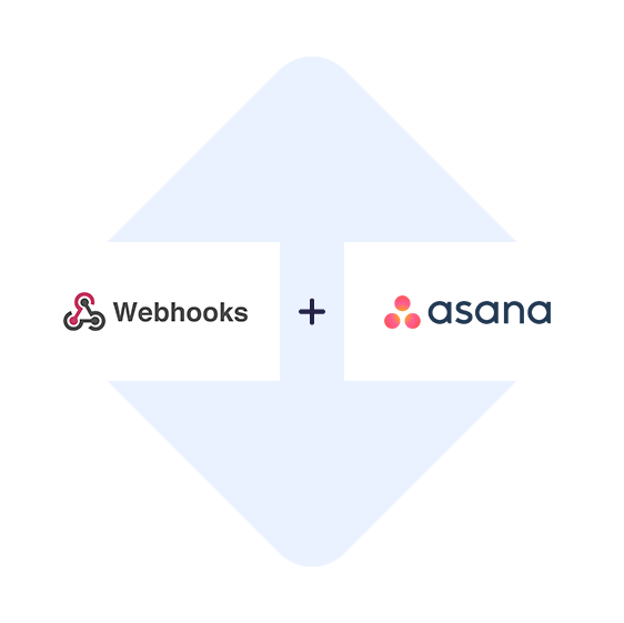 Connect Webhooks with Asana in one click