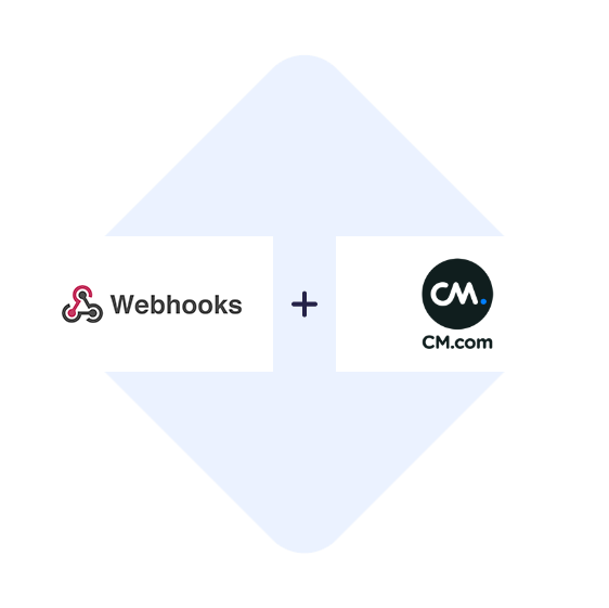 Connect Webhooks with CM.com in one click