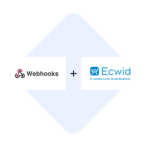 Connect Webhooks with Ecwid in one click