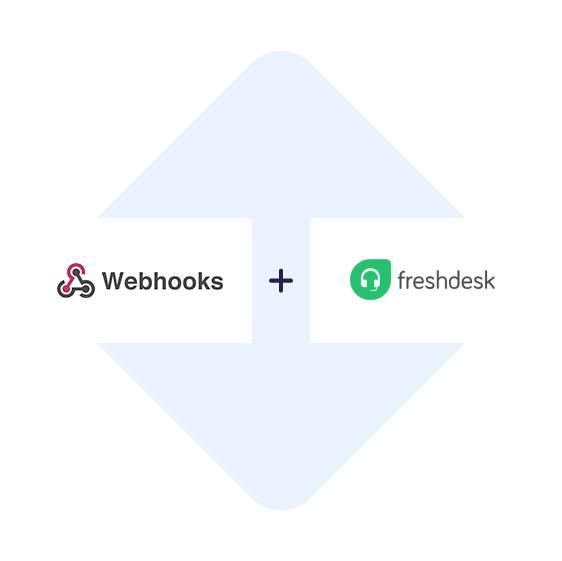 Connect Webhooks with Freshdesk in one click