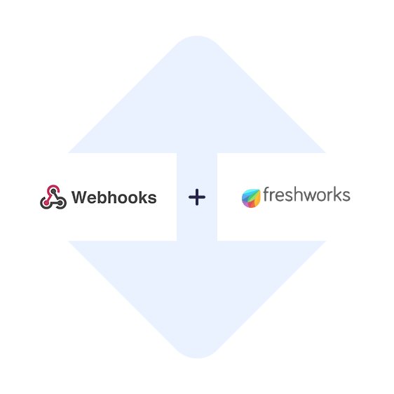 Connect Webhooks with Freshworks in one click