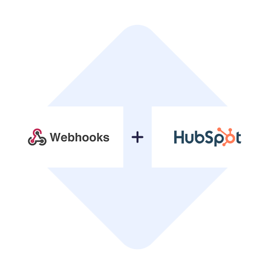 Connect Webhooks with HubSpot in one click