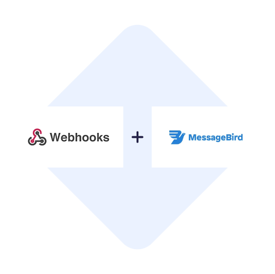 Connect Webhooks with MessageBird in one click