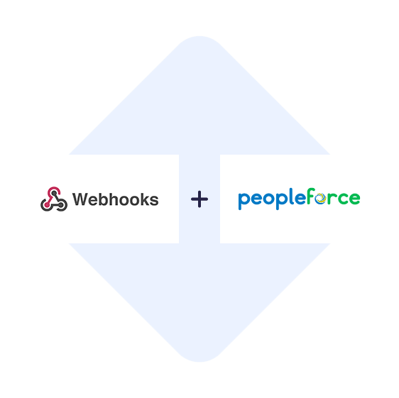 Connect Webhooks with PeopleForce in one click