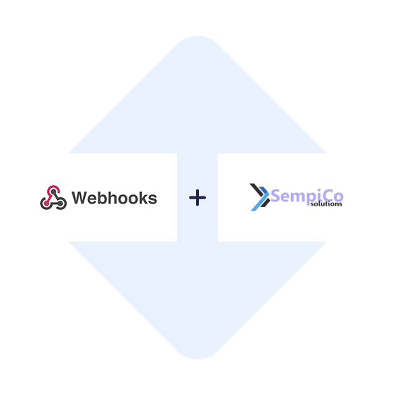 Connect Webhooks with Sempico Solutions in one click