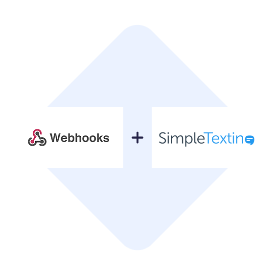 Connect Webhooks with SimpleTexting in one click