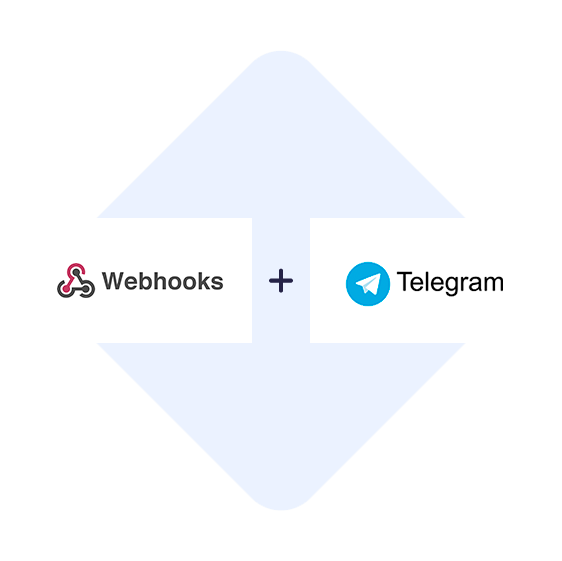 Connect Webhooks with Telegram in one click