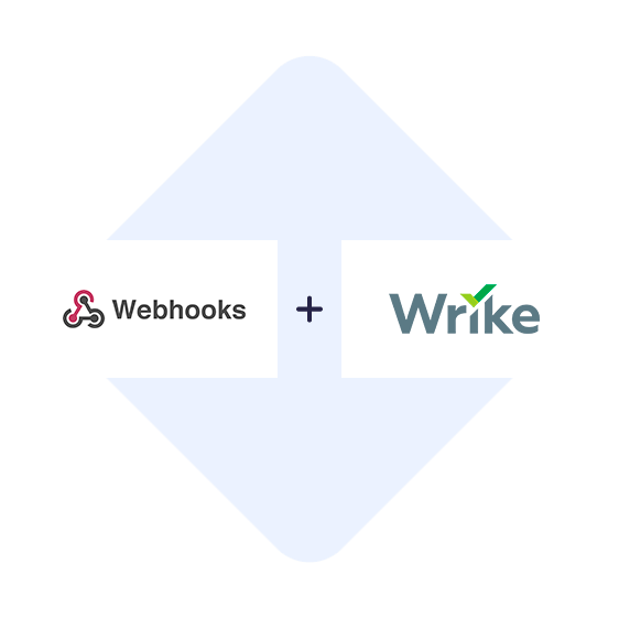 Connect Webhooks with Wrike in one click