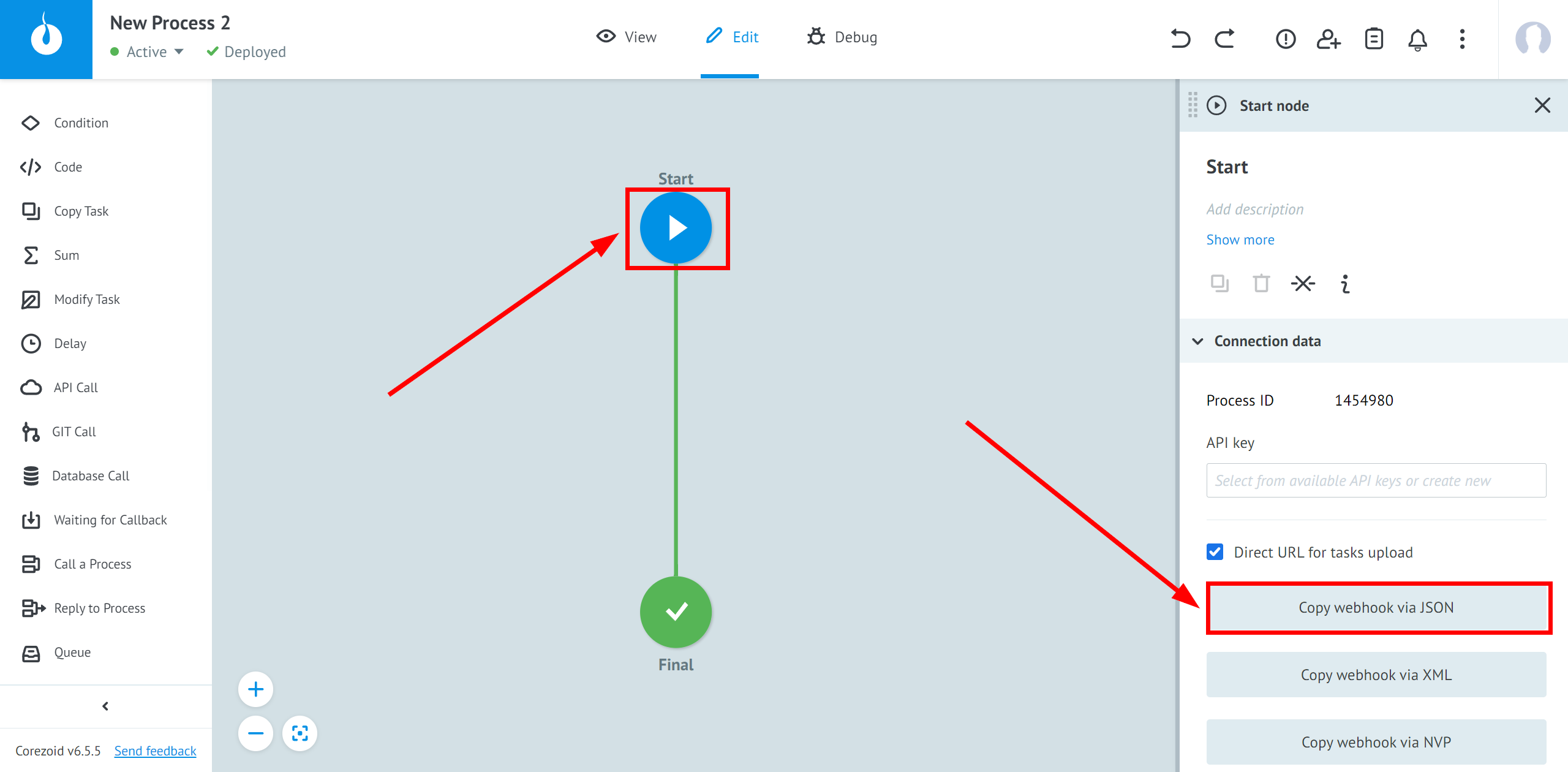 How to Connect TikTok with Corezoid | Data Destination account connection