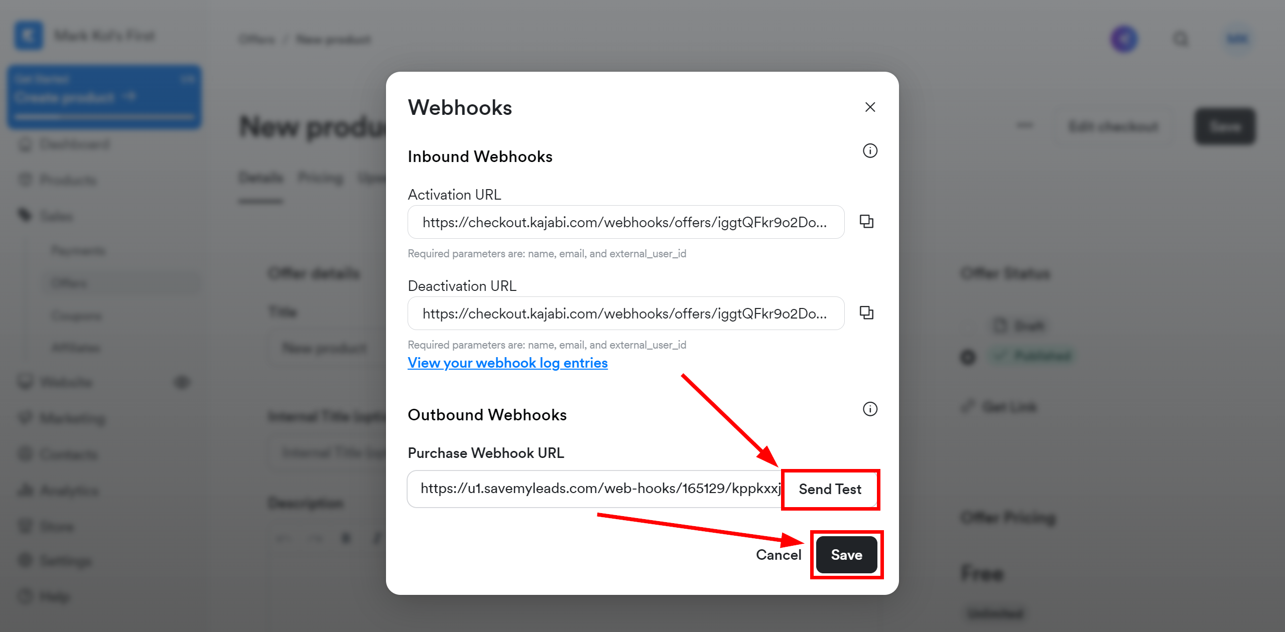 How to Connect Webhooks with JSON | Data Source account connection