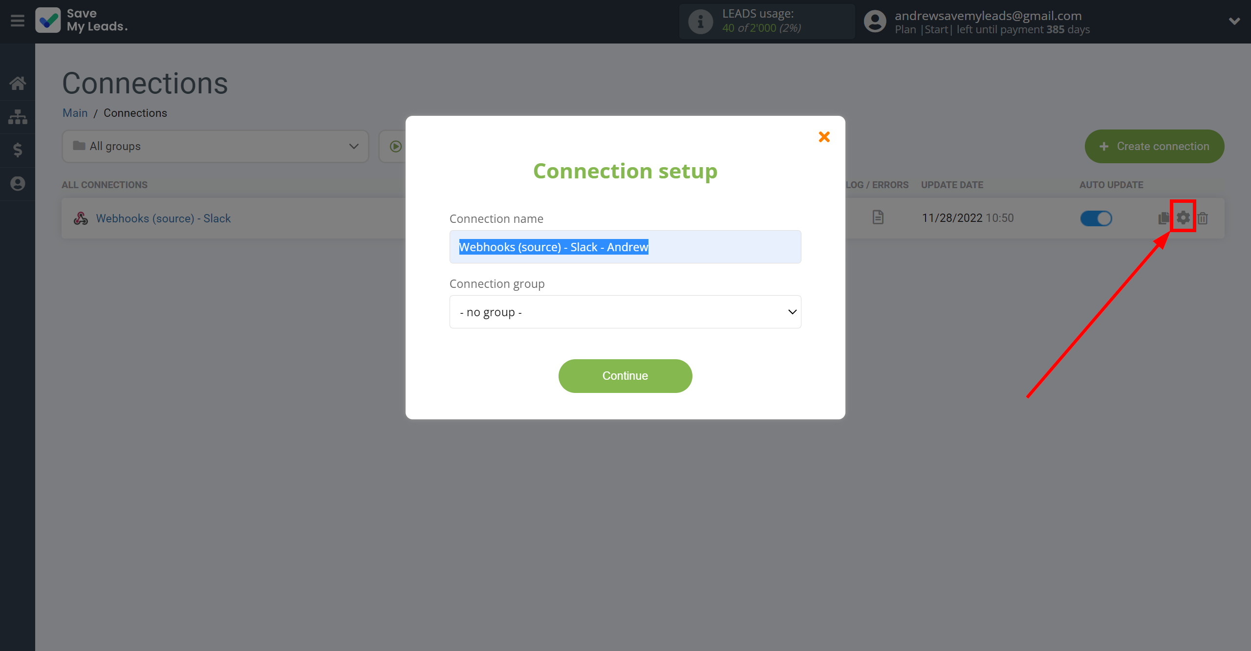 How to Connect Webhooks with Slack Channel Notification | Name and group connection