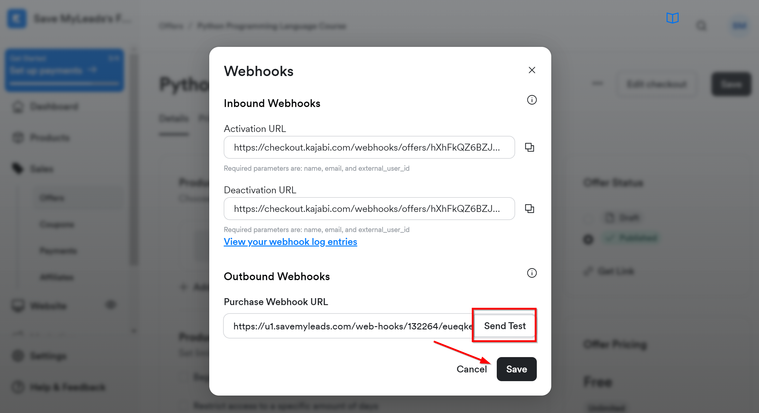 How to Connect Webhooks with Mailjet | Data Source account connection