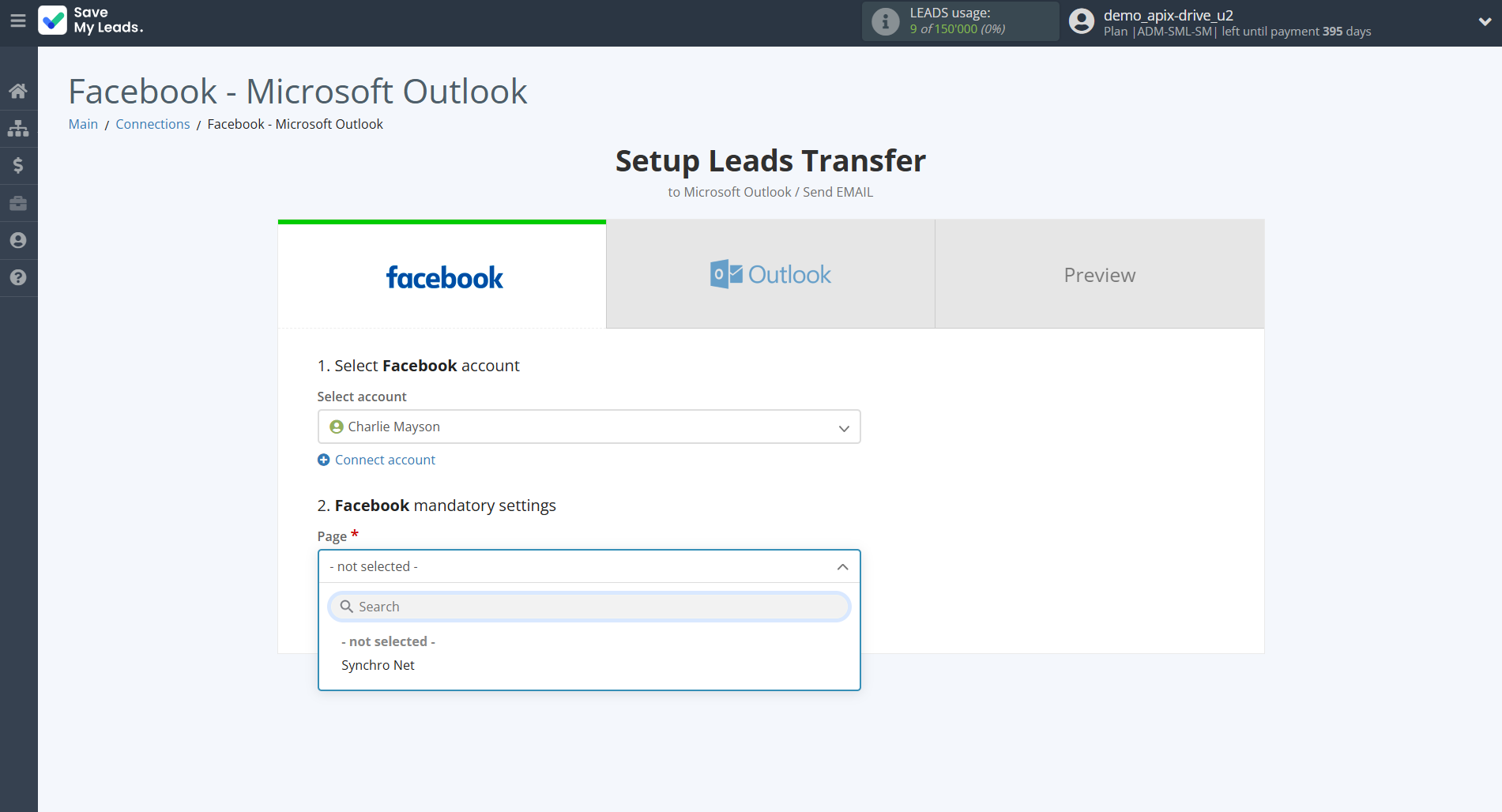 How to Connect Facebook with Microsoft Outlook | Data Source account connection How to Connect Facebook with Microsoft Outlook | Data Source account connection