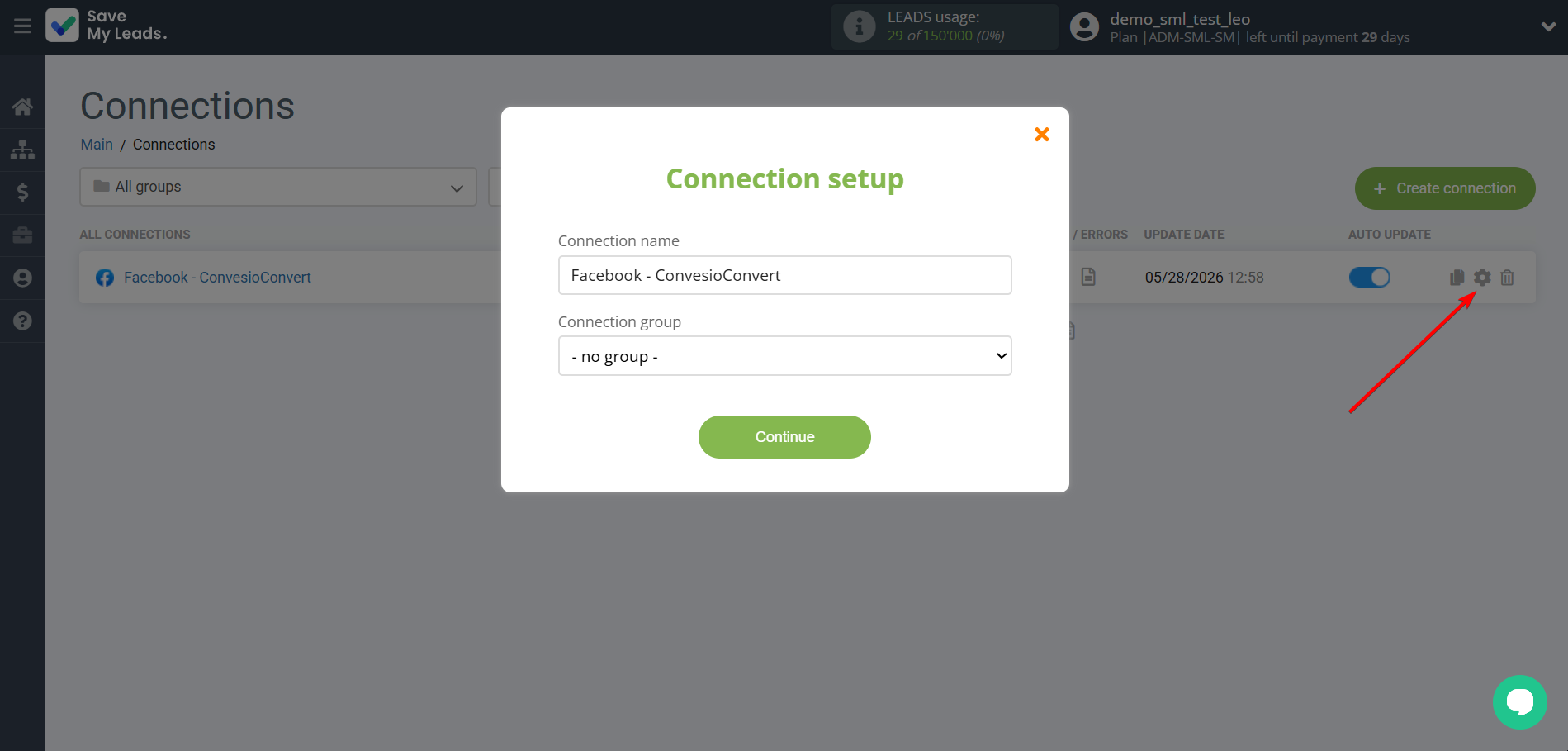 How to Connect Facebook with ConvesioConvert | Name and group connection How to Connect Facebook with ConvesioConvert | Name and group connection