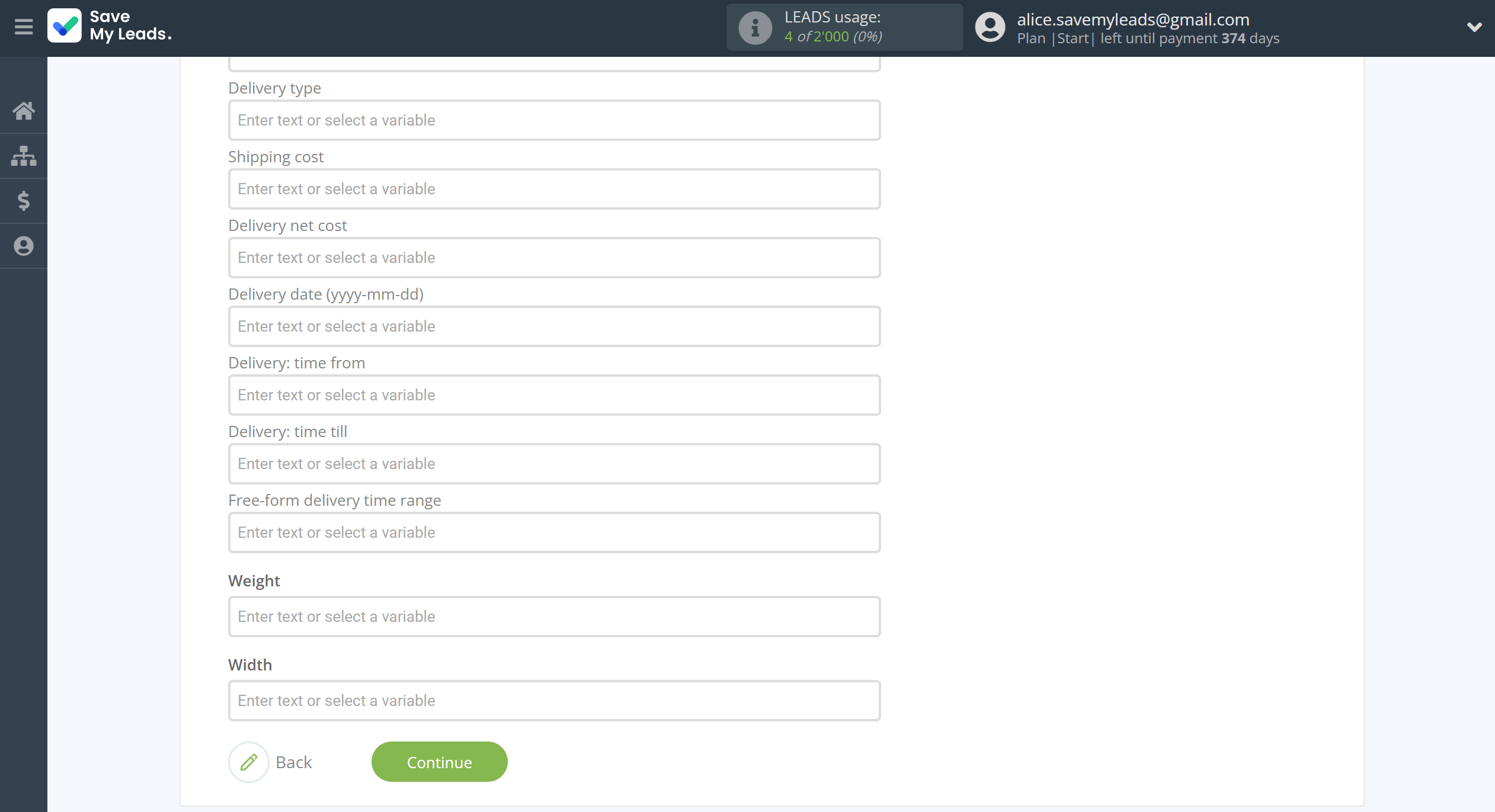 How to Connect Google Lead Form with Simla Create Order | Assigning fields