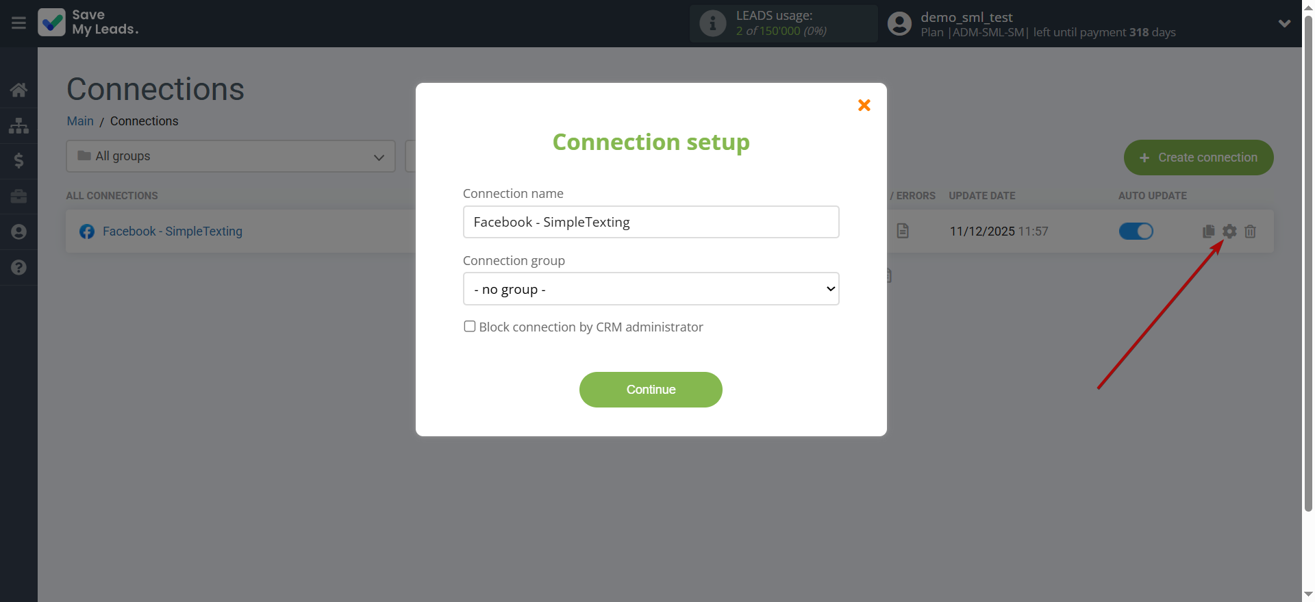 How to Connect Facebook with SimpleTexting | Name and group connection How to Connect Facebook with SimpleTexting | Name and group connection