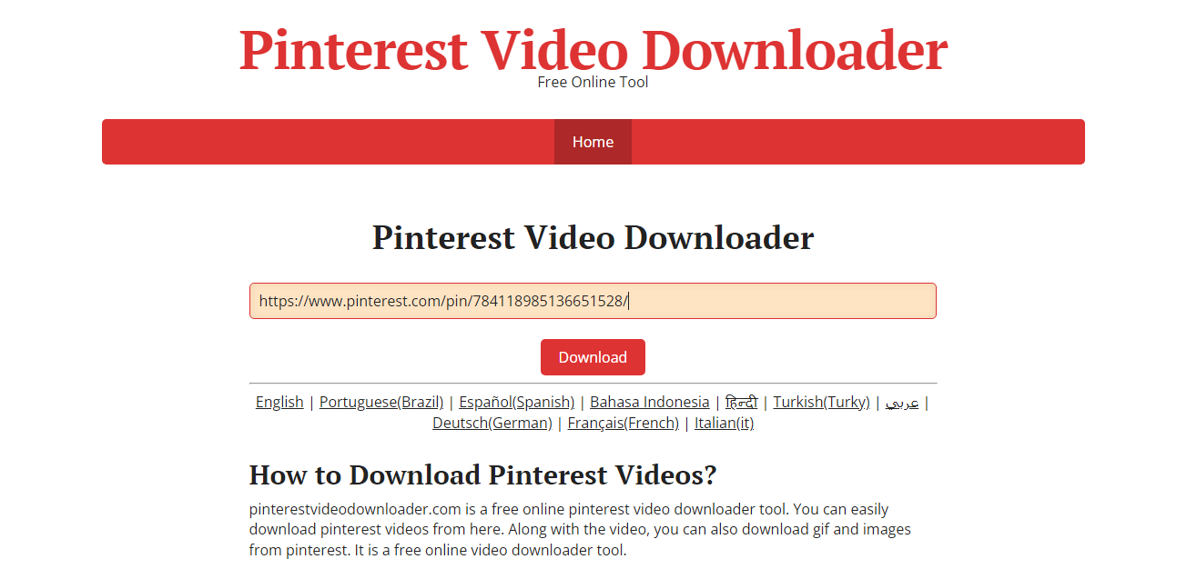 How to Save Pictures from Pinterest | Pinterest Video Downloader