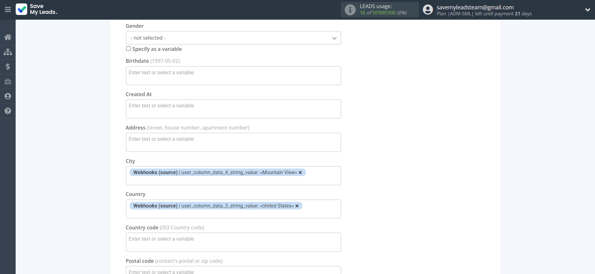 How to Connect Webhooks with Omnisend Create Contacts | Assigning fields How to Connect Webhooks with Omnisend Create Contacts | Assigning fields