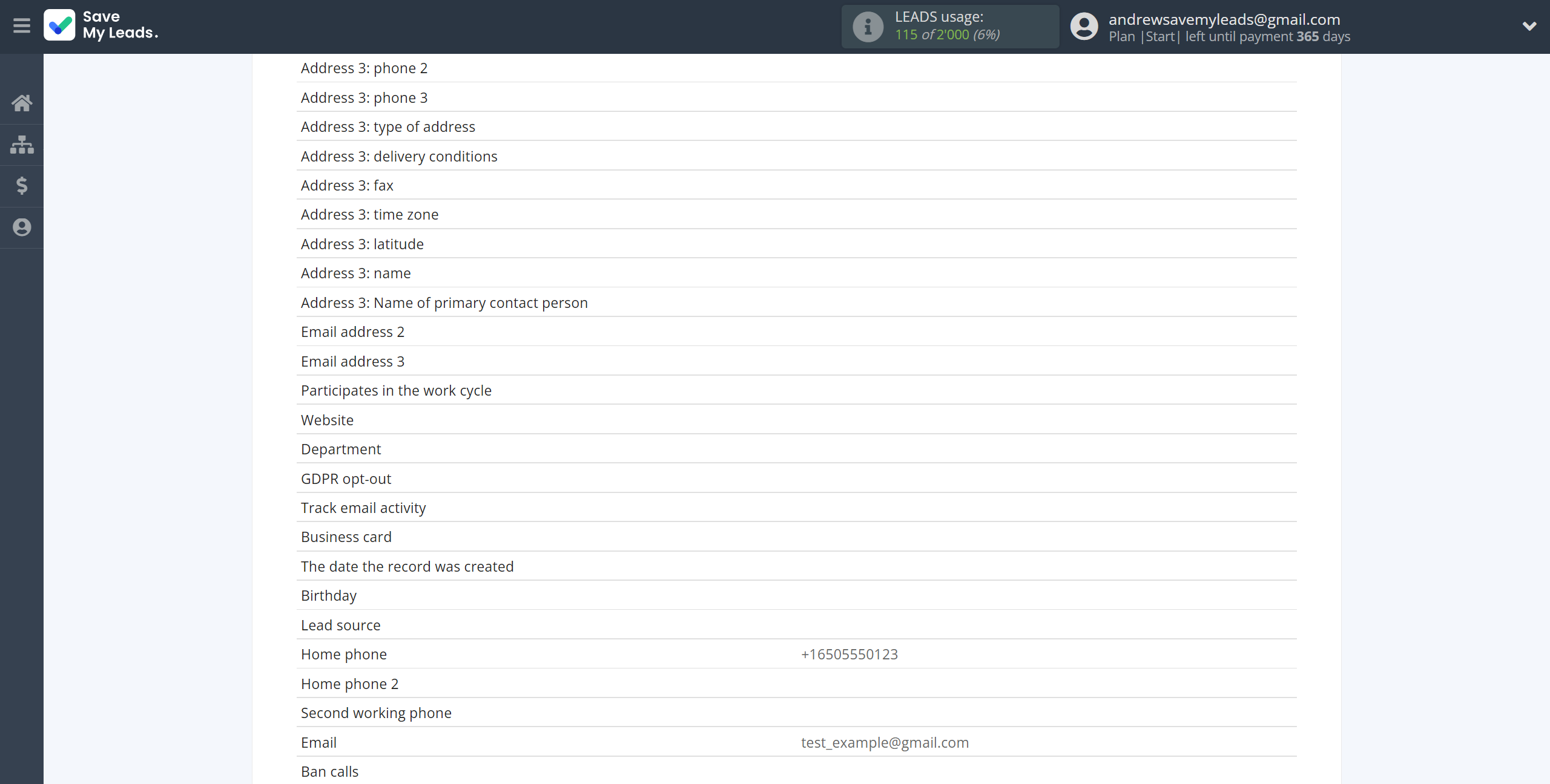 How to Connect Webhooks with Microsoft Dynamics 365 Create Contacts | Test data