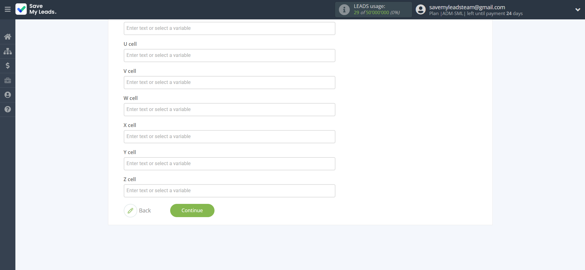 How to Connect TikTok with Rows Add Row | Assigning fields How to Connect TikTok with Rows Add Row | Assigning fields