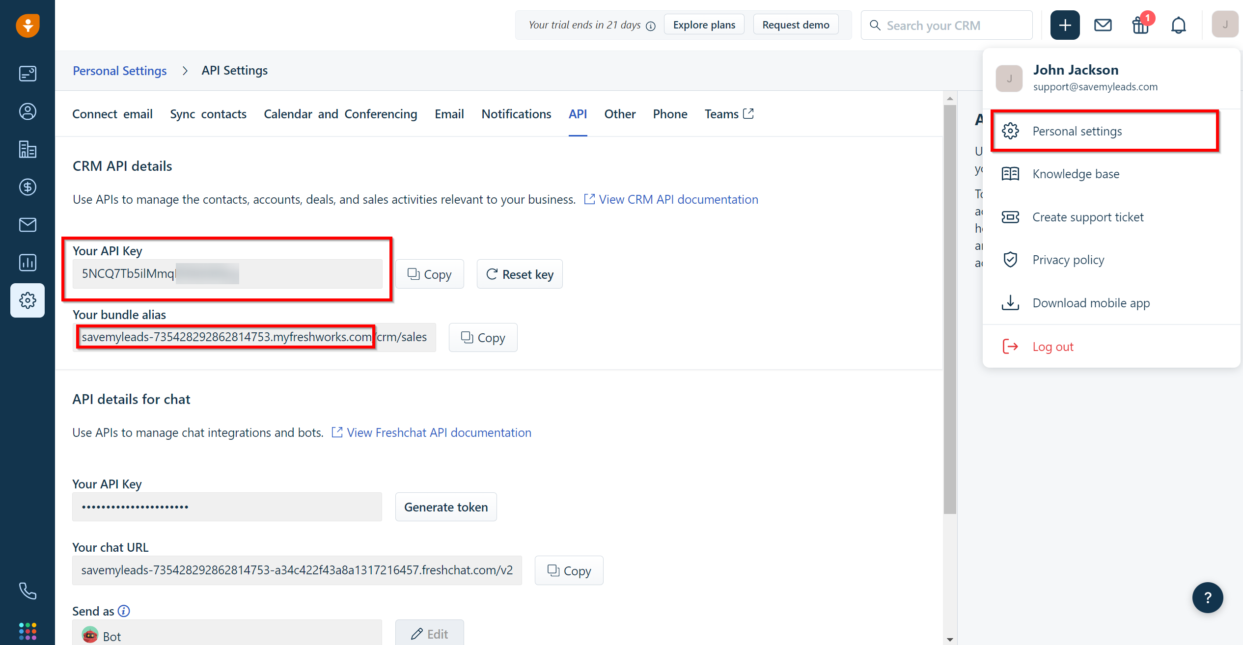 How to Connect TikTok with Freshworks Create Contacts | Data Destination account connection