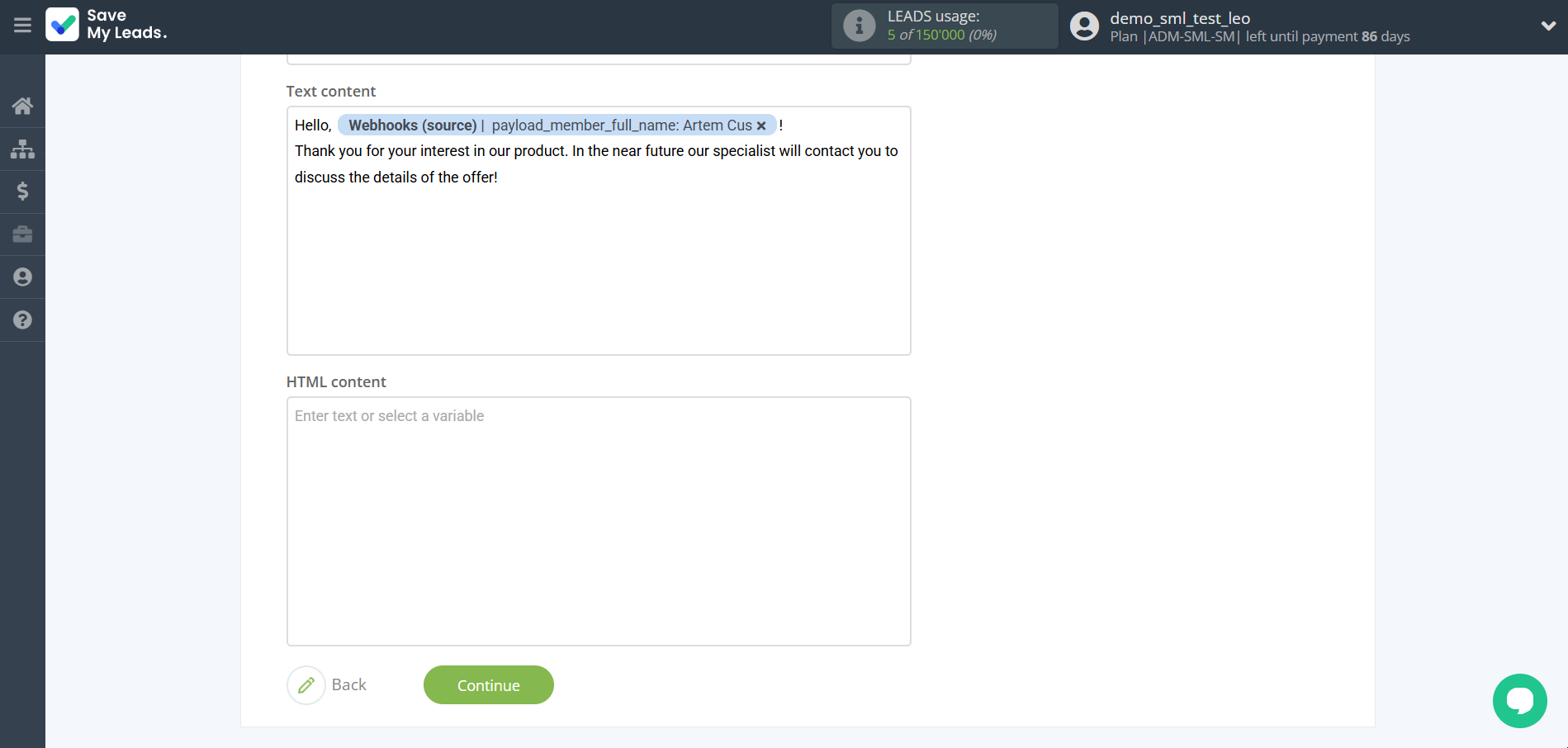 How to Connect Webhooks with Resend (Send Email) | Assigning fields