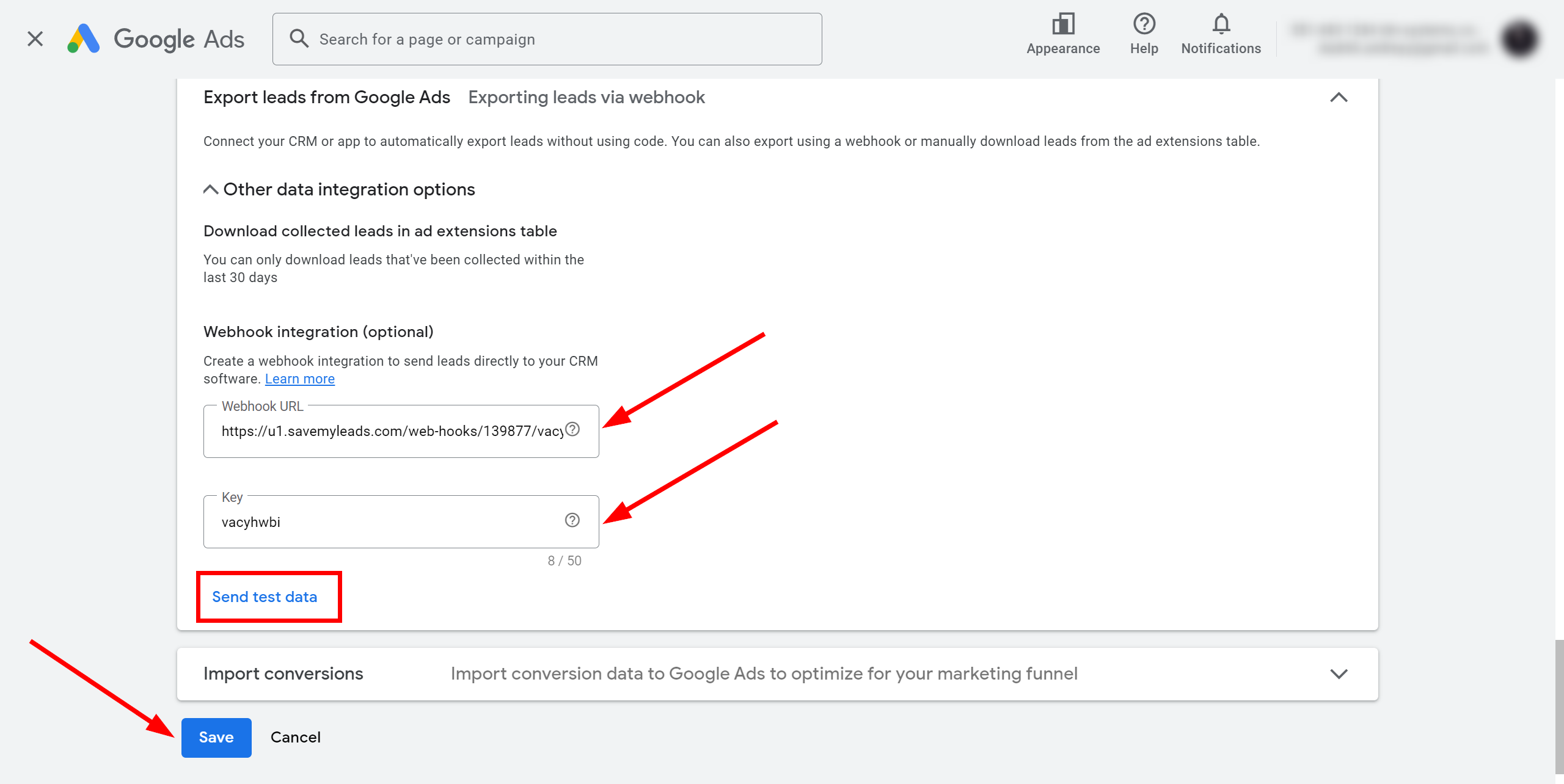 How to Connect Google Lead Form with MailerSend Send Email | Data Source account connection