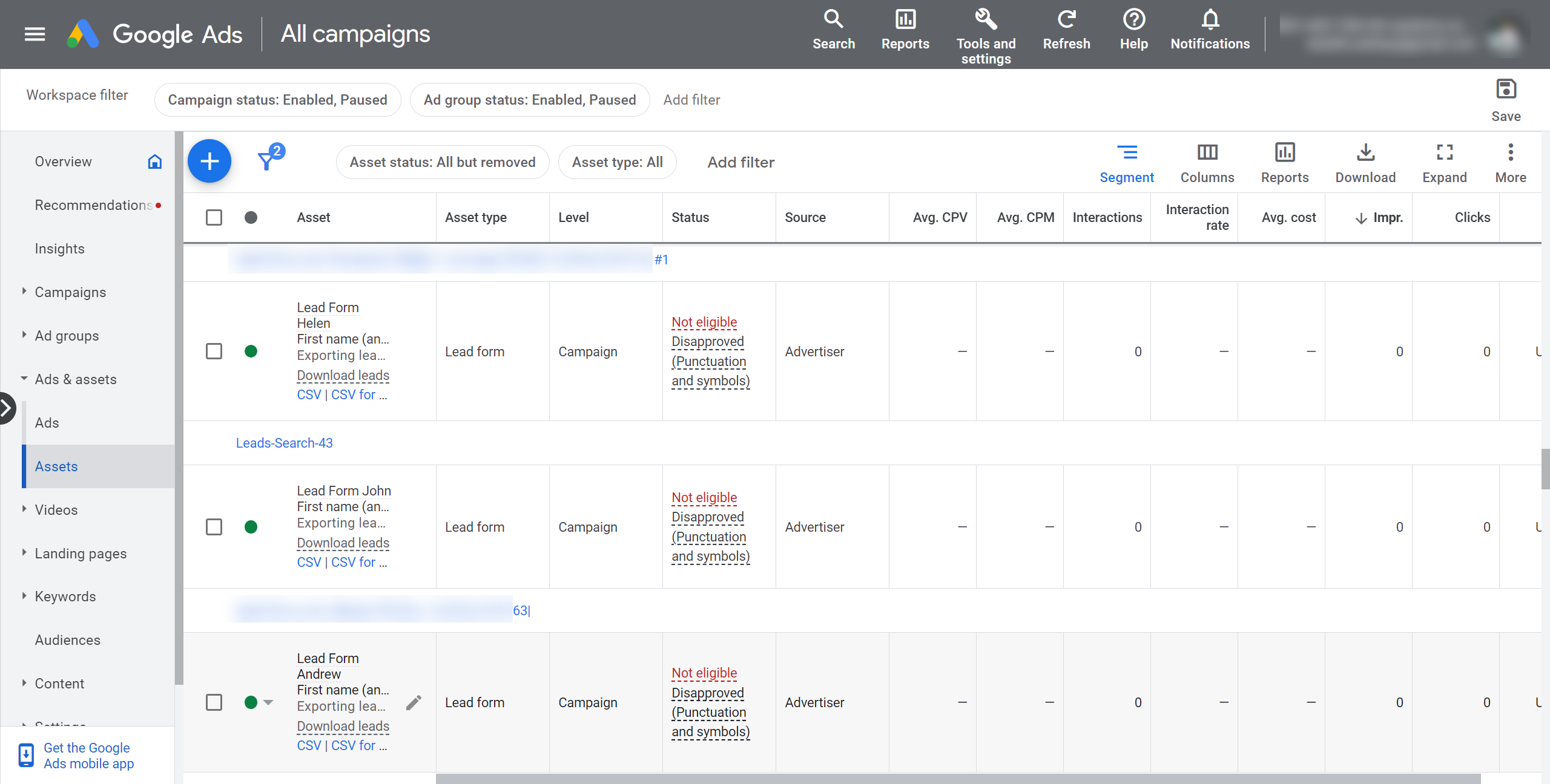 How to Connect Google Lead Form with Instantly Add lead to campaign | Data Source account connection