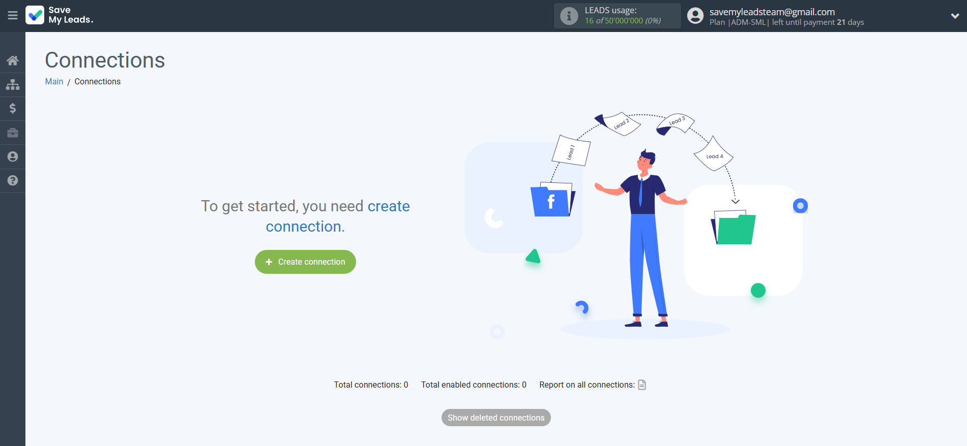 How to Connect Google Lead Form with Omnisend Create Contacts | Create connection