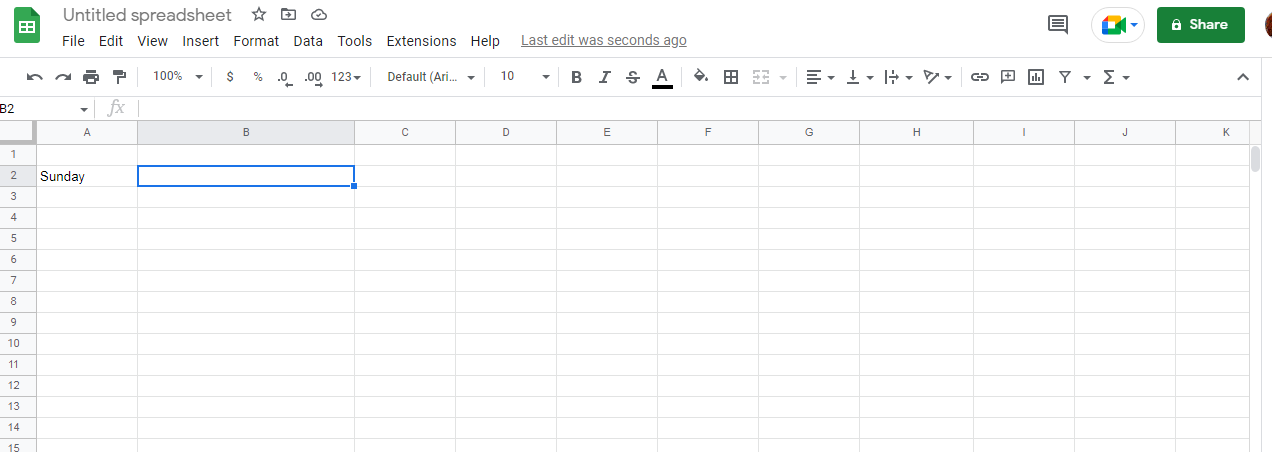 How to Create Drop Down List in Google Sheets | Select one cell or a range of multiple cells