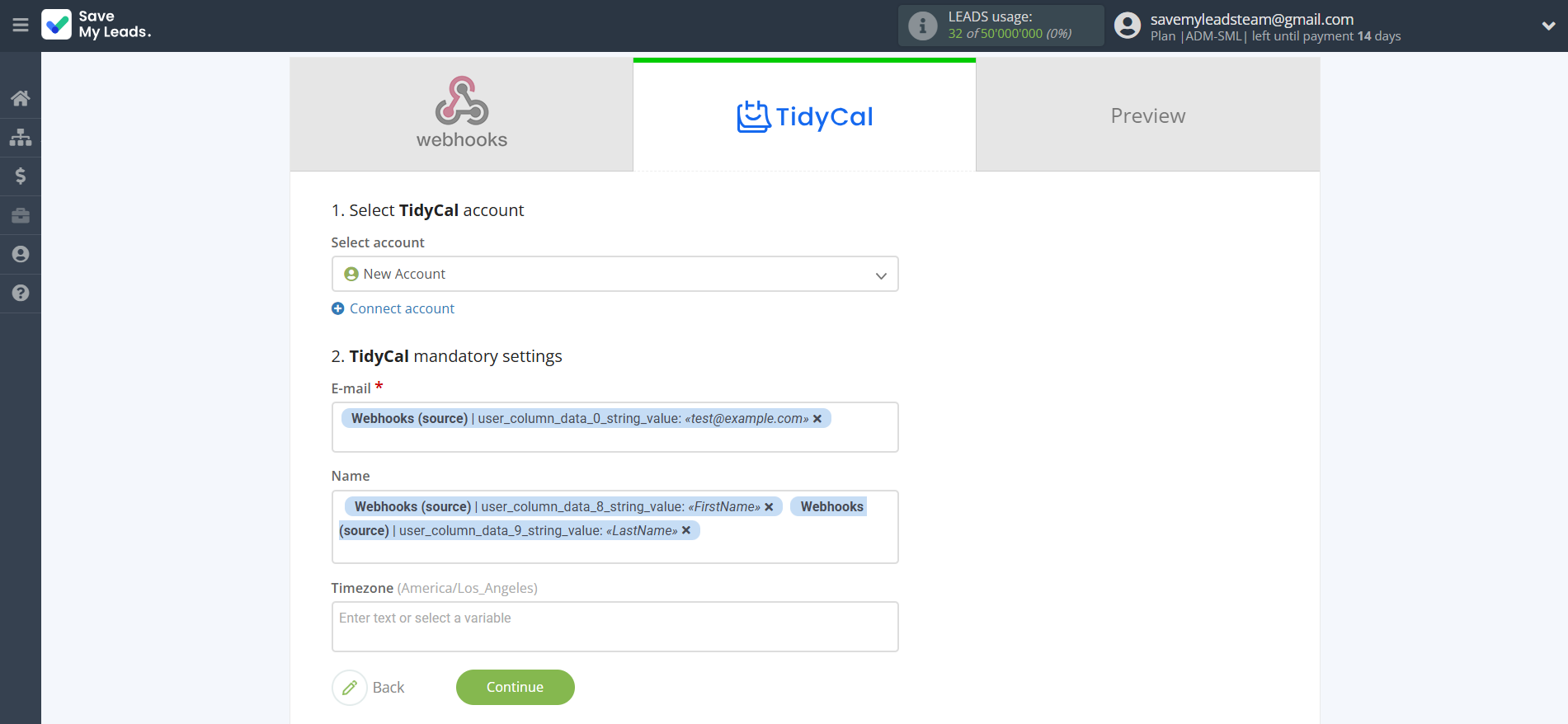 How to Connect Webhooks with TidyCal Create Contacts | Assigning fields How to Connect Webhooks with TidyCal Create Contacts | Assigning fields