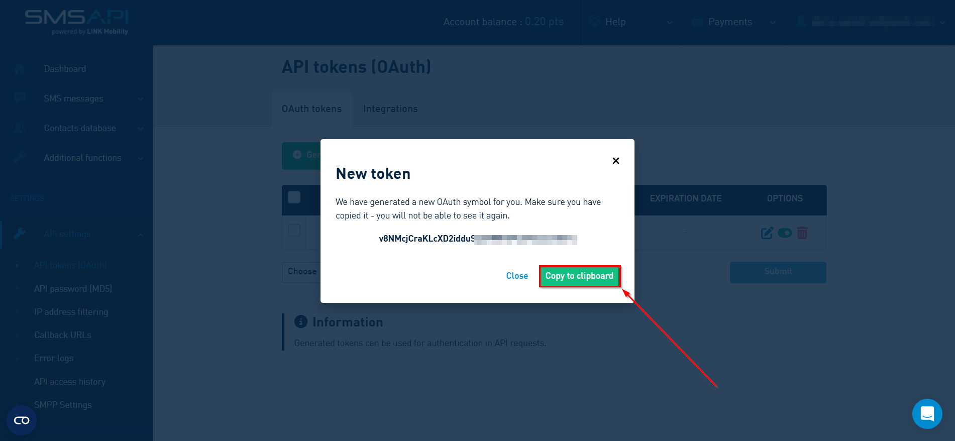 How to Connect Facebook with SMSAPI | Data Destination account connection