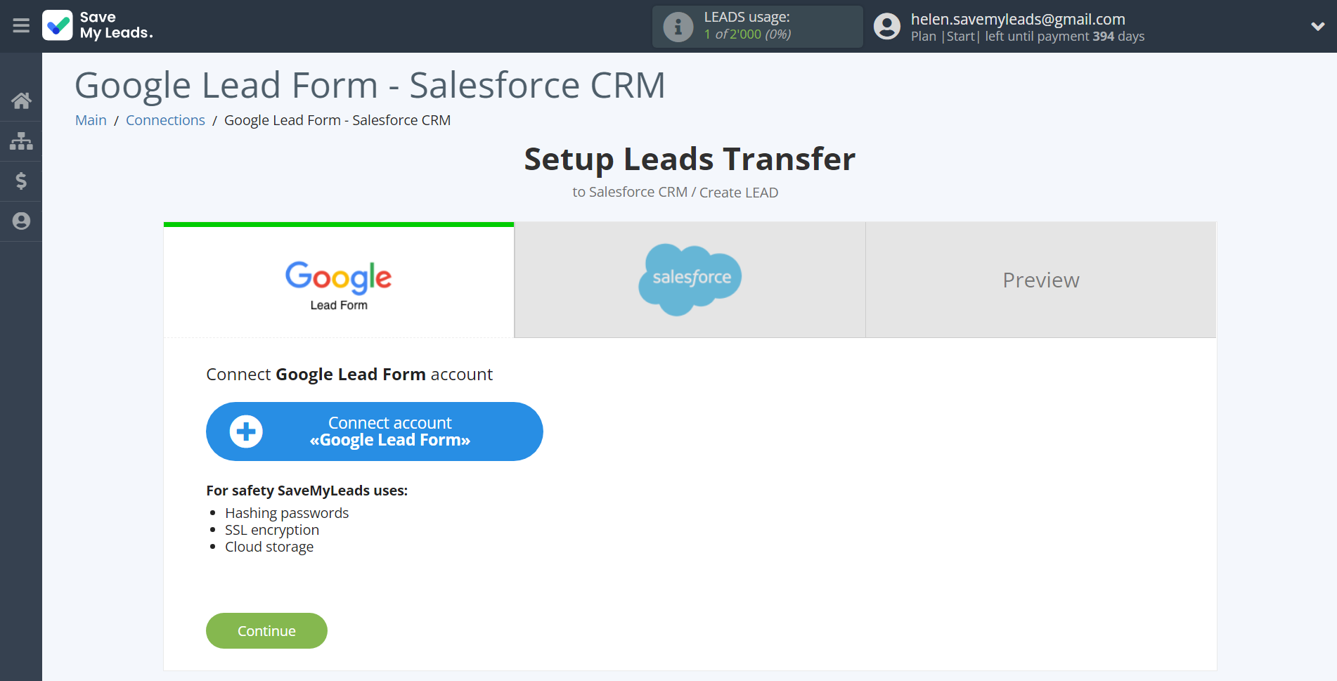 How to Connect Google Lead Form with Salesforce CRM Create Lead | Data Source account