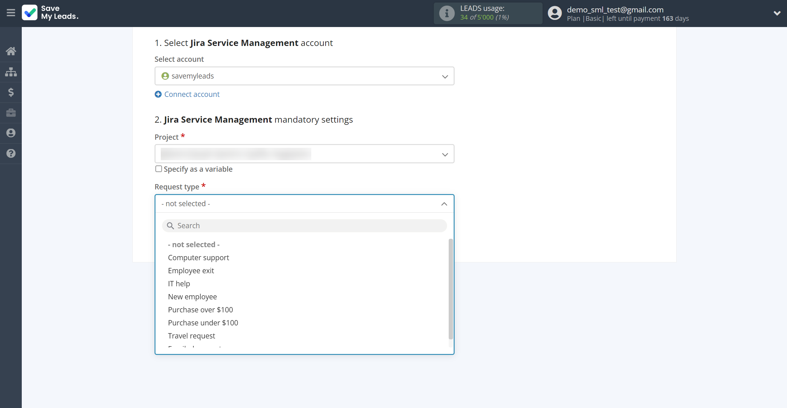 How to Connect TikTok with Jira Service Management | Assigning fields