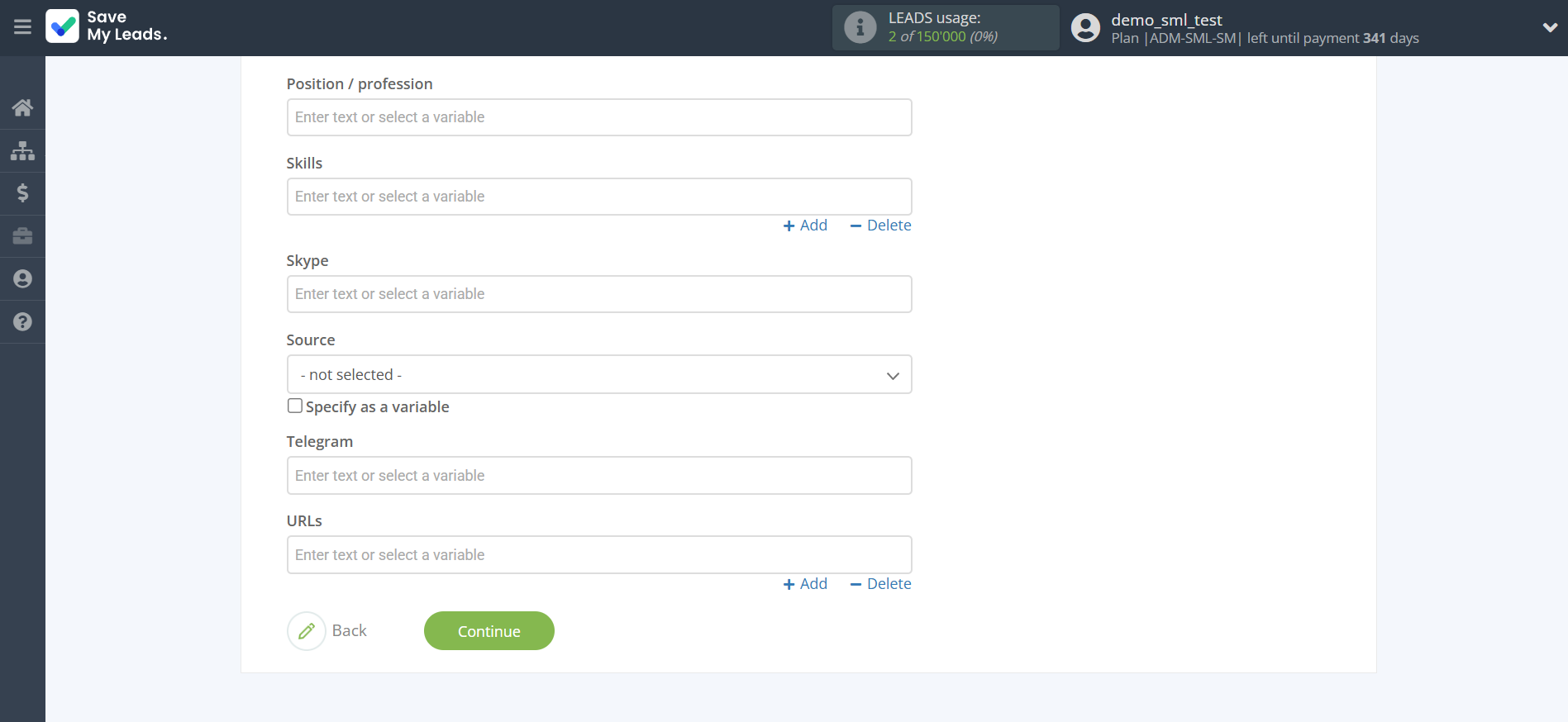 How to Connect Facebook with PeopleForce Add Candidate | Assigning fields How to Connect Facebook with PeopleForce Add Candidate | Assigning fields