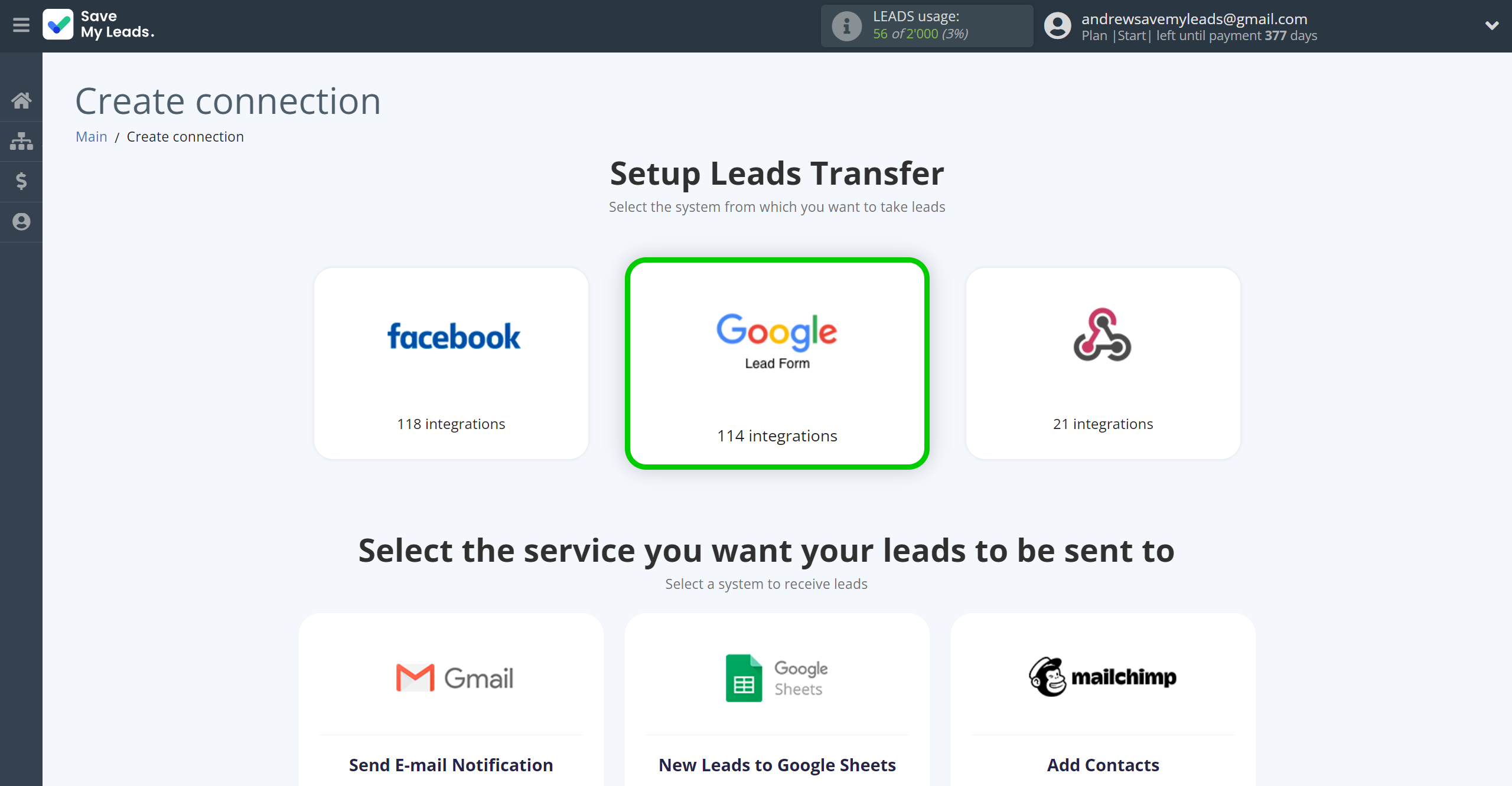 How to Connect Google Lead Form with Microsoft Dynamics 365 Create Lead | Data Source system selection