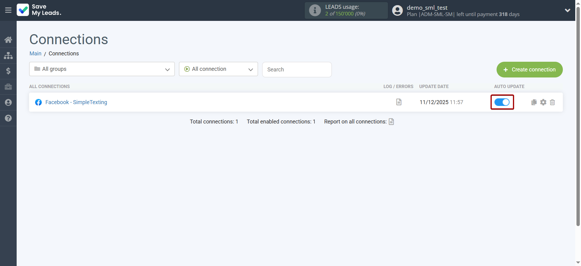 How to Connect Facebook with SimpleTexting | Enable auto-update How to Connect Facebook with SimpleTexting | Enable auto-update
