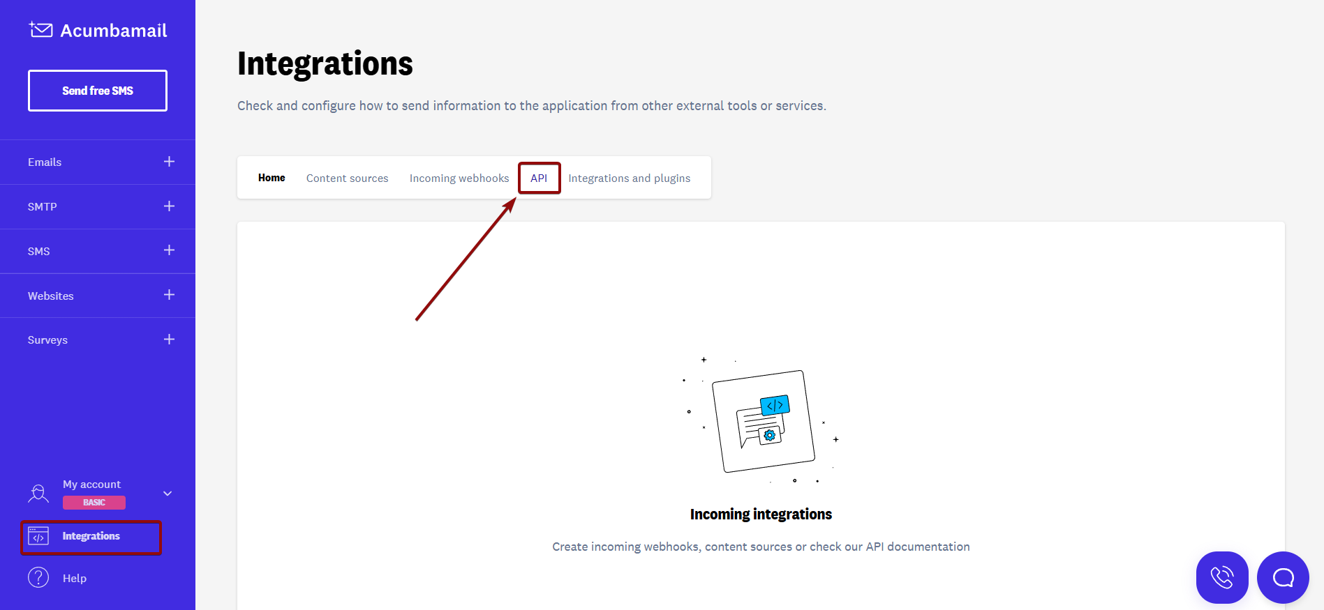 How to Connect Facebook with Acumbamail Add Subscribers | Data Destination account connection