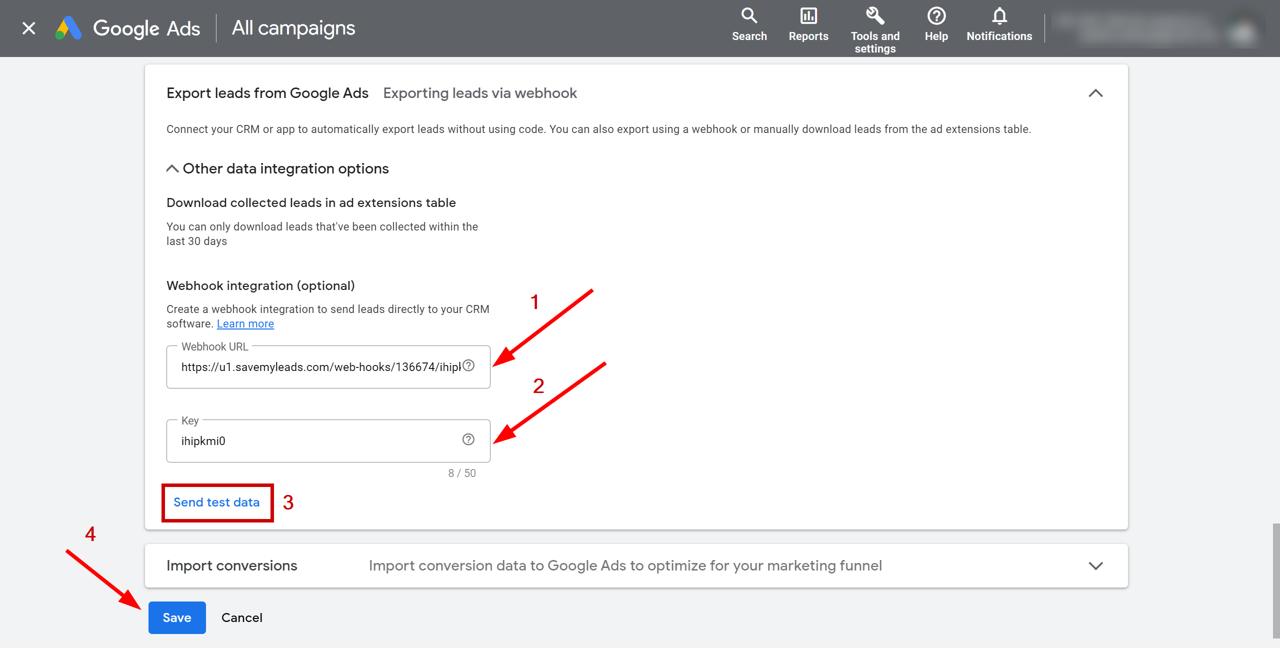 How to Connect Google Lead Form with Vbout Add Contact | Data Source account connection