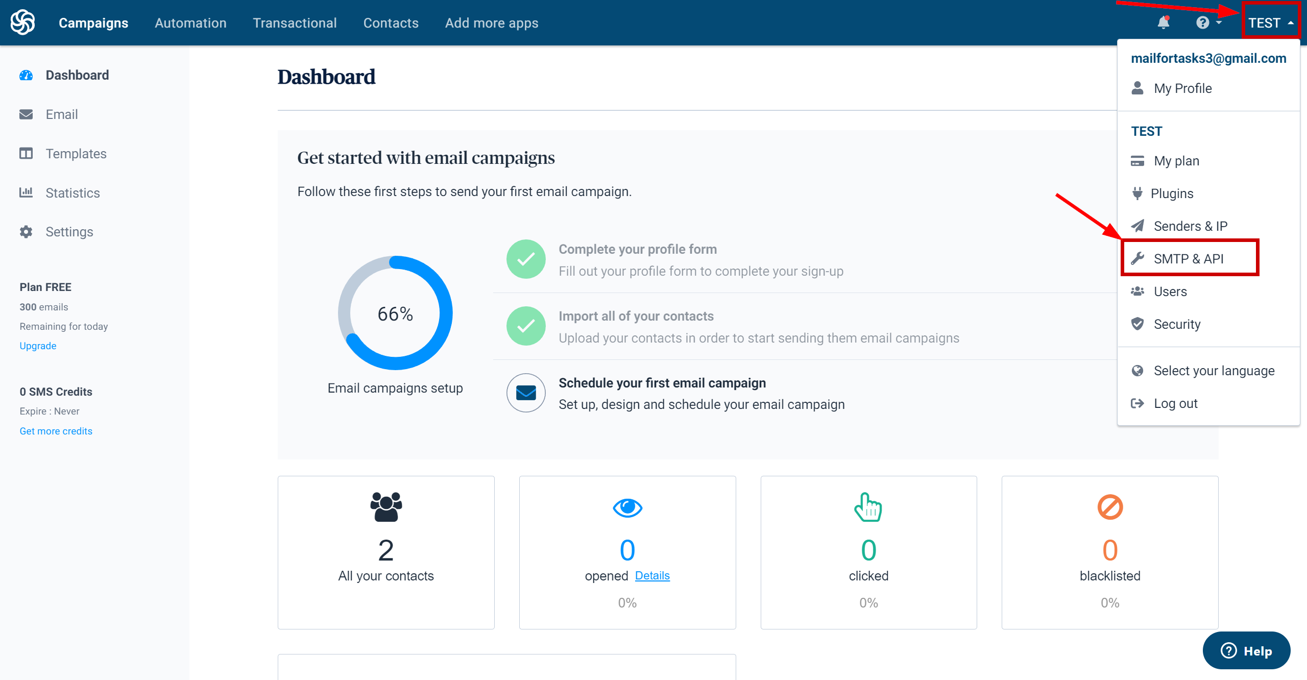 How to Connect Webhooks with Brevo | Data Destination account connection