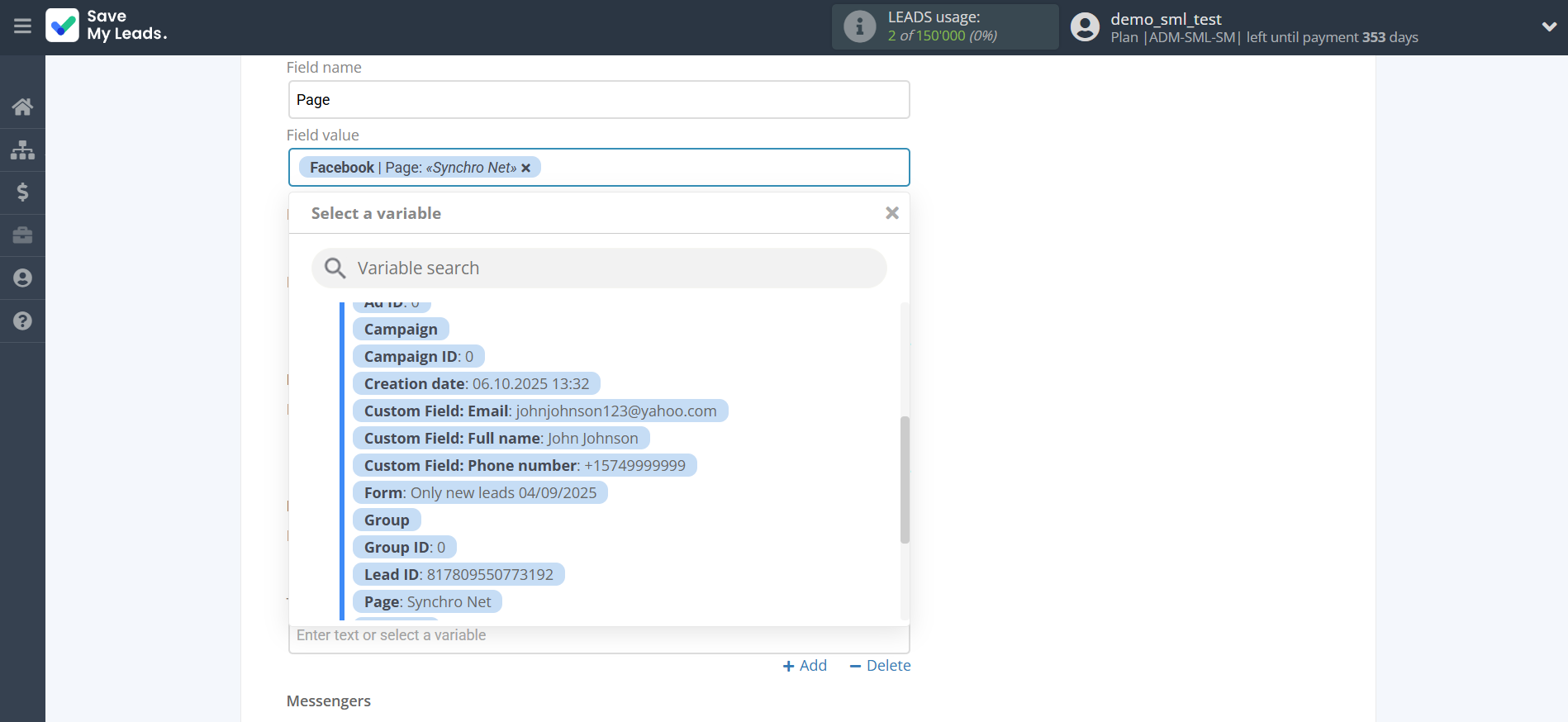 How to Connect Facebook with Google Contacts | Assigning fields How to Connect Facebook with Google Contacts | Assigning fields