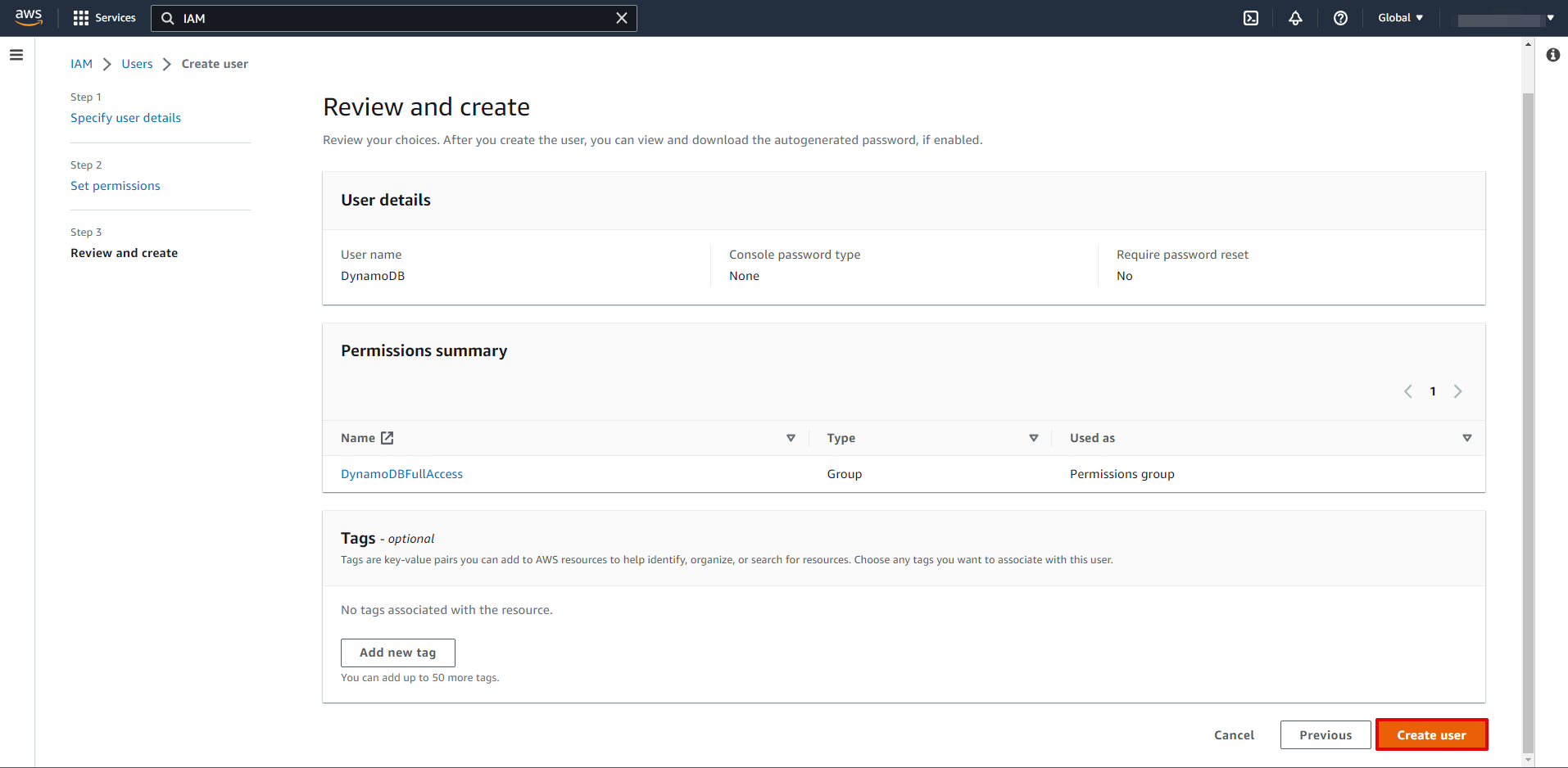 How to Connect Google Lead Form with Amazon DynamoDB | Data Destination account connection